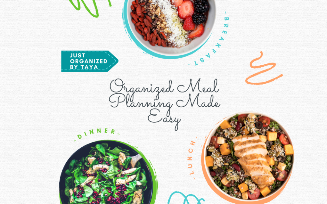 organized meal planning