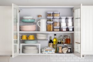 kitchen cabinet organization